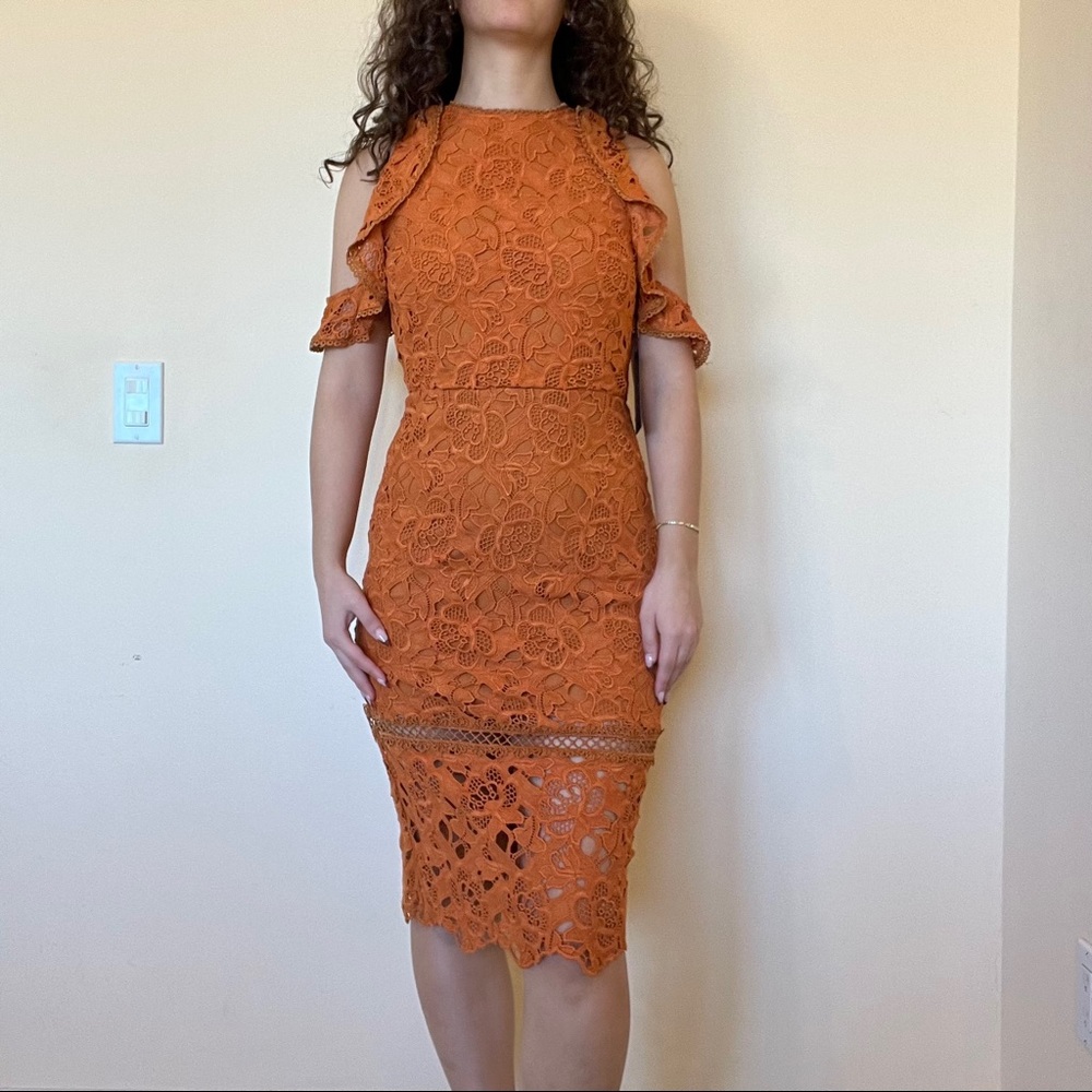 J.O.A patterned dress